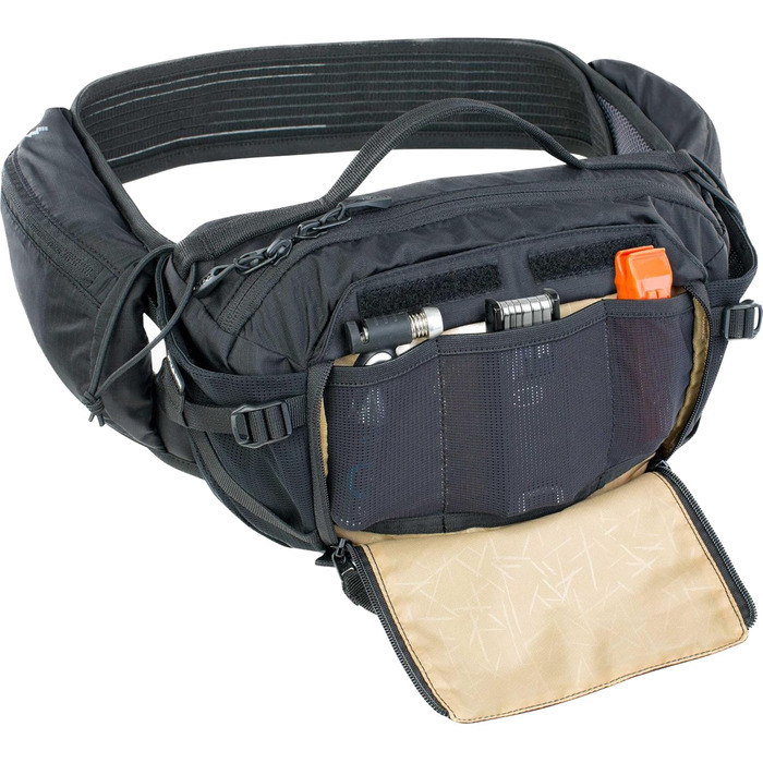 EVOC Hip Pack Pro E-Ride: нагрудник для електровелосипеда (3л, AIRFLOW, Airo Flex, Ventі Flap, тримач для пляшки)
