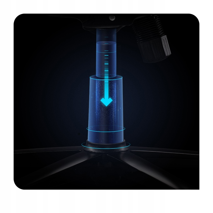 Ігрове крісло Diablo Chairs X-Player 2.0, тканина, чорно-сіре