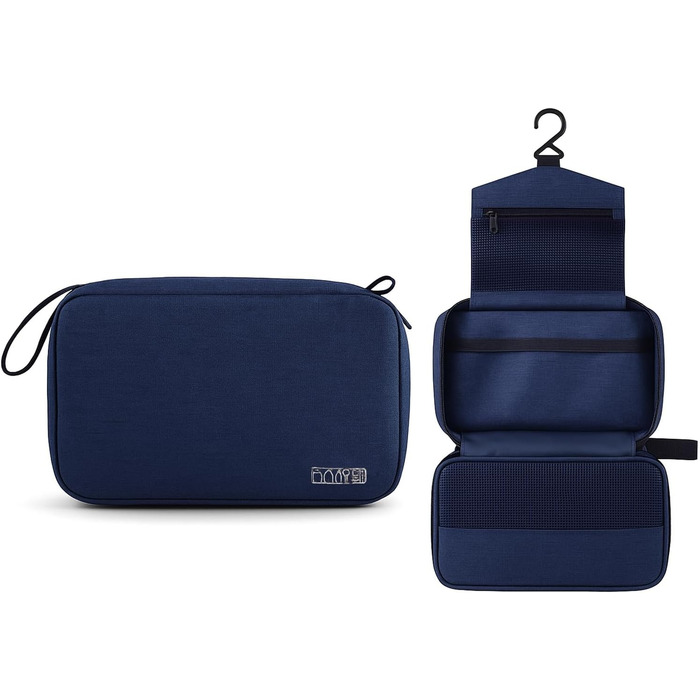 Чоловіча туалетна сумка-органайзер для підвішування, водонепроникна дорожня сумка-органайзер (Блакитна)