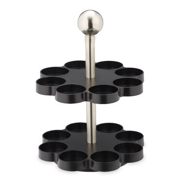 Relaxdays Rotating Spice Carousel with 16 Jars