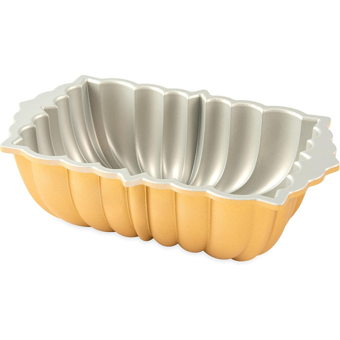 Форма для випікання Nordic Ware, хвиляста, золота, алюміній, антипригарна, NW 81677