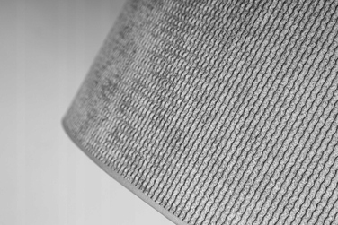 Стильна біла настільна нічна лампа з абажуром із штрукіля, сучасний лофт, LED E27