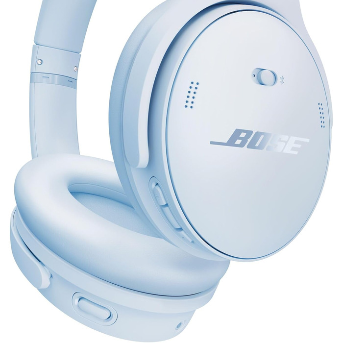 Бездротові навушники Bose QuietComfort з активним шумозаглушенням, Bluetooth, мікрофоном та часом роботи до 24 год, колір Eisblau (крижано-блакитний)