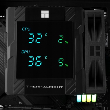 Кулер для процесора Thermalright Peerless Assassin 120 Digital Black 2x120мм