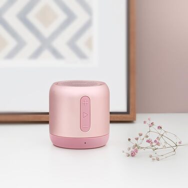 Портативна Bluetooth колонка Anker Soundcore Mini, рожева: 15 годин відтворення, FM радіо, потужний бас