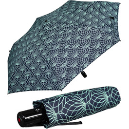 Сонцезахисний парасолька Knirps Duomatic Slim Renature Green - компактна та автоматична