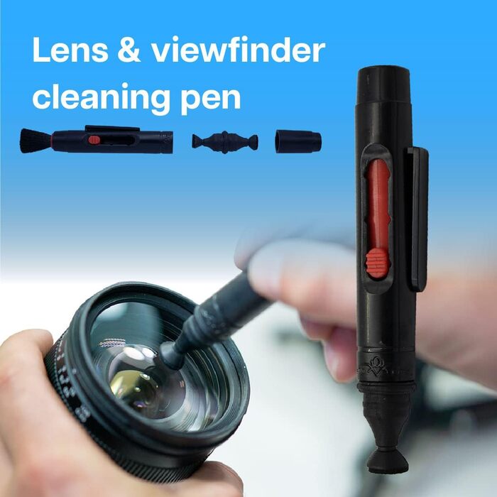 Набір для чищення сенсорів MMOBIEL 57 в 1 - для об'єктивів, сенсорів, камер DSLR (APS-C, Full Frame)