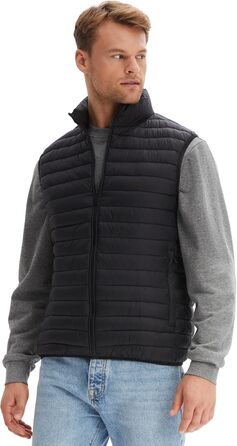 Чоловіча степкова жилетка Morgenstern для активного відпочинку, тепла зимова жилетка з штучним пухом, чорна, XL