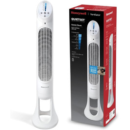 Турбовентилятор Honeywell QuietSet для дому (5 швидкостей, осциляція 80°, таймер, автовимкнення, пульт ДК)