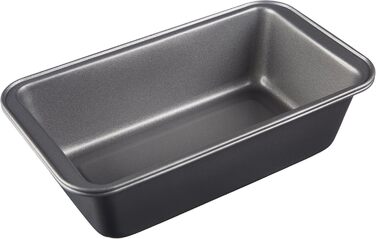 Amazon Basics - Loaf Pan, Non-Stick, Carbon Steel, 20.3 cm x 10 cm, 2-Pack & Multi-Purpose Kitchen Knife/Scraper, Stainless Steel