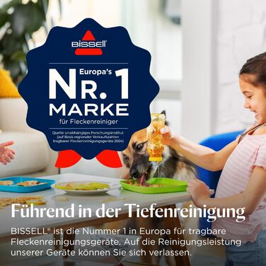 BISSELL SpotClean ProHeat Advanced: Професійний мийник килимів та м'яких меблів, 1125W, з кабелем, 3924N