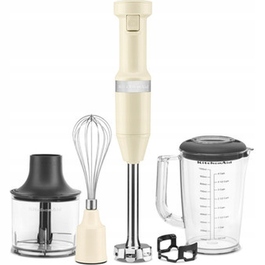 Ручний блендер KitchenAid 5KHBV83, 180 Вт, бежевий