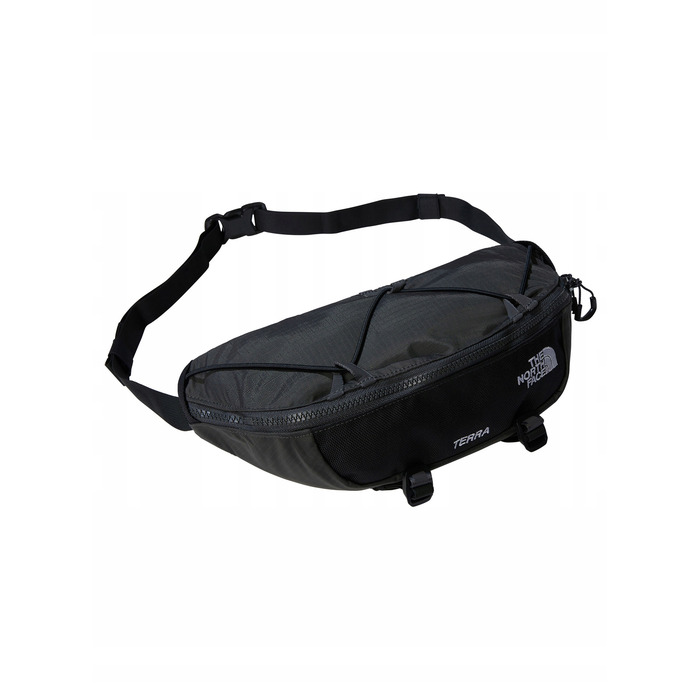 Поясна сумка The North Face Terra Lumbar 3, колір asphalt grey/tnf black