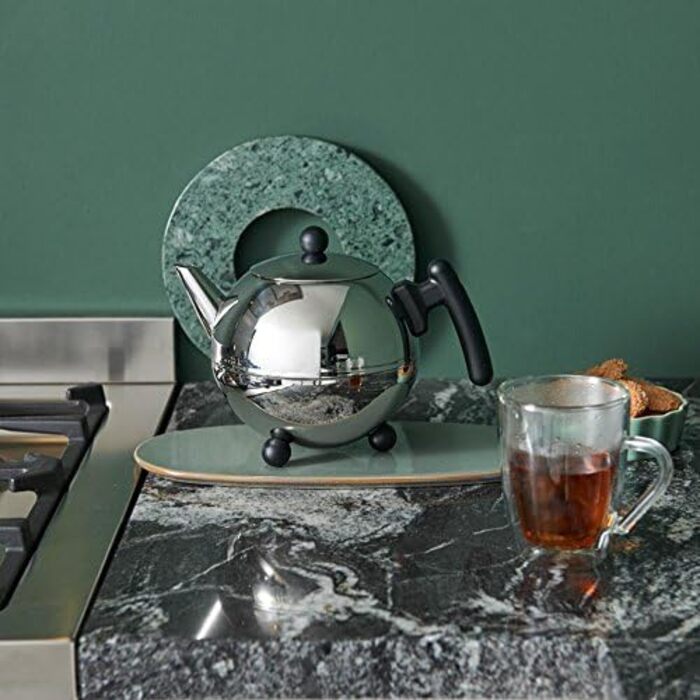 Bredemeijer Teapot 1.2 L matte black double-walled Duet Bella Ronde