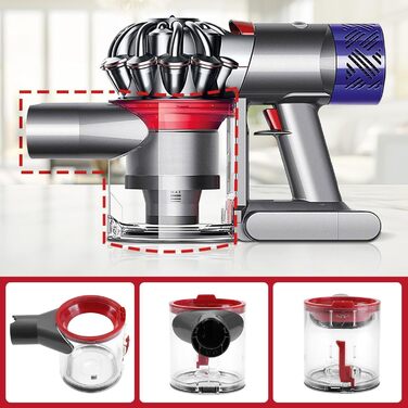 Контейнер для пилу сумісний з пилососами Dyson V7 (SV11) V8 (SV10), Замінна частина, Номер деталі 967699-01