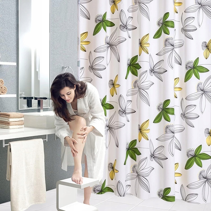 Текстильна штора для ванни Profi ID, 170 x 180 см