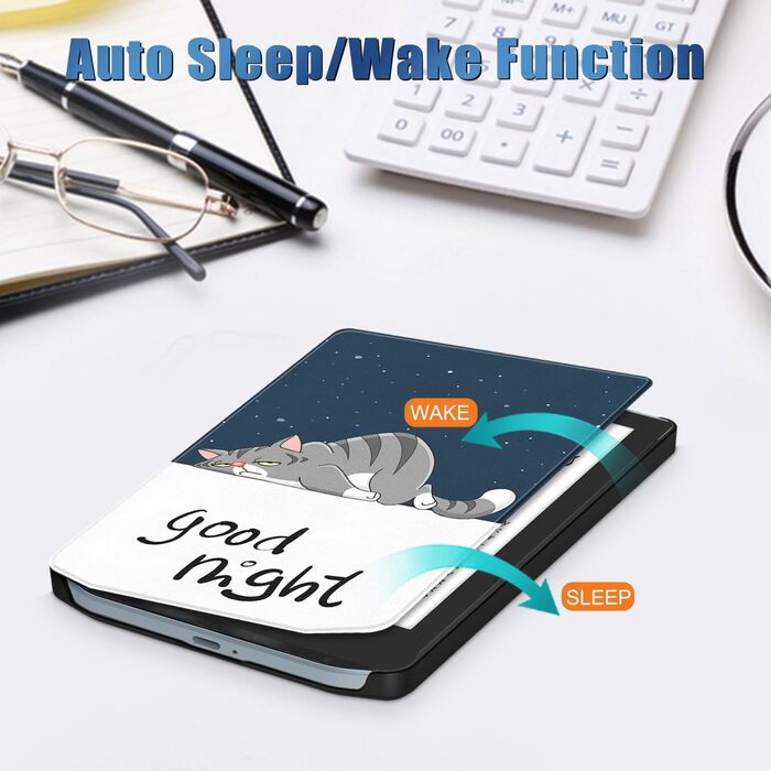 Чохол для Pocketbook Verse PB629 / Verse Pro PB634 - Flip-Cover з авто-функцією сну/пробудження, дизайн 