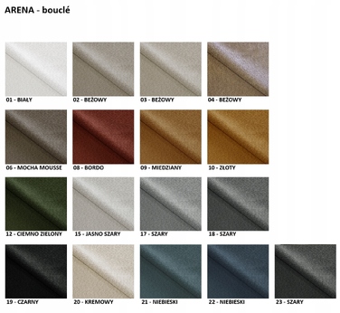 Оббита лава Dominat, 100 x 42 x 34 см, багатоколірна