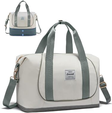 LOVEVOOK Сумка ручної поклажі Ryanair 40x30x20, розширювана, для подорожей літаком, зелена