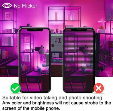 ChangM RGB LED Floodlight Spotlight Outdoor Spotlight 30W 4 Pack Bluetooth APP Control 16 Million Colors Smart LED Floodlight, IP66 Outdoor Spotlight Waterproof LED Floodlight, Garden Mood Lighting (Bluetooth 1 pack)