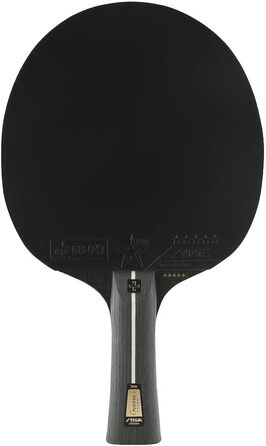 Тенісний стіл STIGA Pro Carbon + для професійних гравців – схвалено ITTF, технологія Touch Carbon – покращена швидкість, контроль та комфорт – чорний/червоний, одиночний