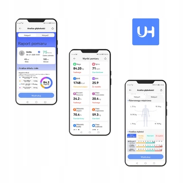 Розумні ваги для ванної кімнати Webber PRO+ Siena PS636C з WiFi