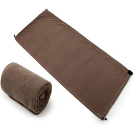 GIJMZY Sleeping Bag Fleece Sleeping Bag for Outdoor Use, Sleeping Bag with Inner Lining, equipped with ultralight camping, hiking, climbing, essential for warmth