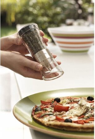 Набір з 2 мельниць для солі та перцю Cole & Mason Flip 180, ручні, акрил, 154 мм, Classic Inverta