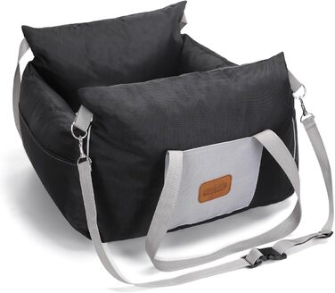 Автокрісло для собак Nobleza - зручне та практичне автоліжко для маленьких собак, 58x56x33 см, Oxford, всі сезони