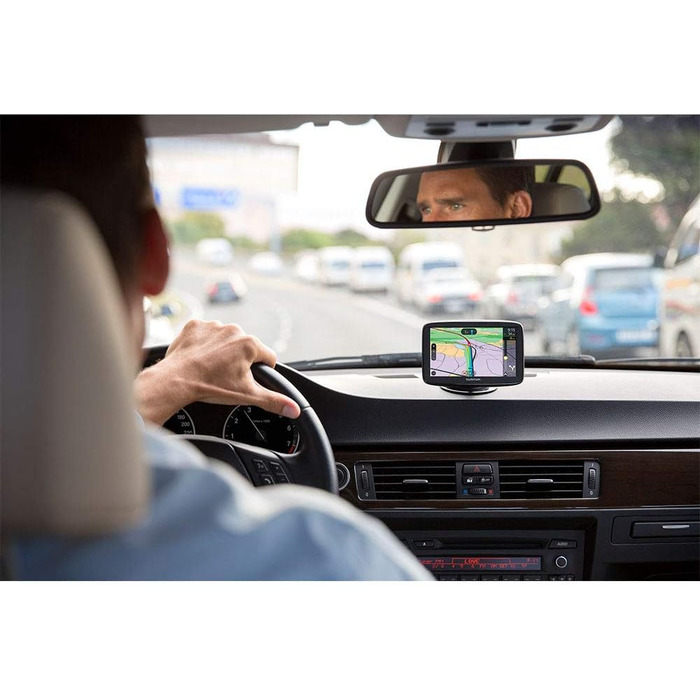 Автомобільний GPS-навігатор TomTom Via 62 Європа, 6 дюймів, голосове керування, Bluetooth, асистент смуги, карти 49 країн, 3 міс. радар-камери