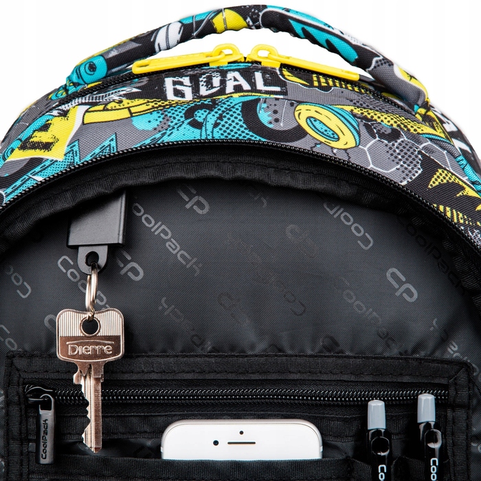 Шкільний рюкзак Jerry для 1-3 класів Goal Time Coolpack F029701