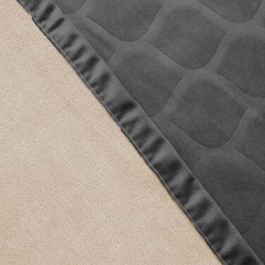 Водонепроникний килимок для собак, 127x152 см. Підходить для великих собак, миючий, для активного відпочинку. Також підходить для котів та як чохол на диван. Колір: сірий+бежевий (темно-сірий+бежевий, 60x80 см)