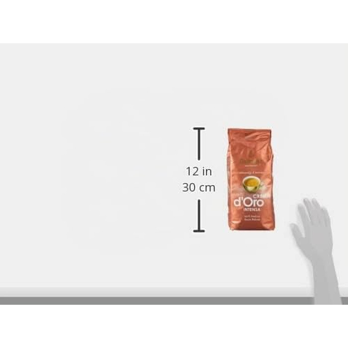 Кава в зернах Dallmayr Crema D'Oro Medium Roast, інтенсивна та пряна, 1 кг (набір 4 упаковки)