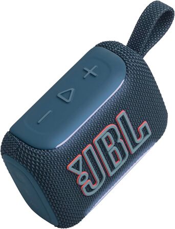 JBL GO 5: Портативна Bluetooth колонка, великий звук JBL Pro, баси, водонепроникна, до 10 годин, блакитна