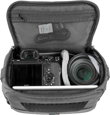Vanguard Veo Adaptor 24M BK - Сумка для фототехніки на плече, велика, темно-сіра