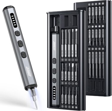 Електричний міні-набір викруток JOREST 38 в 1: для ремонту iPhone, ноутбуків, дронів та іншої техніки