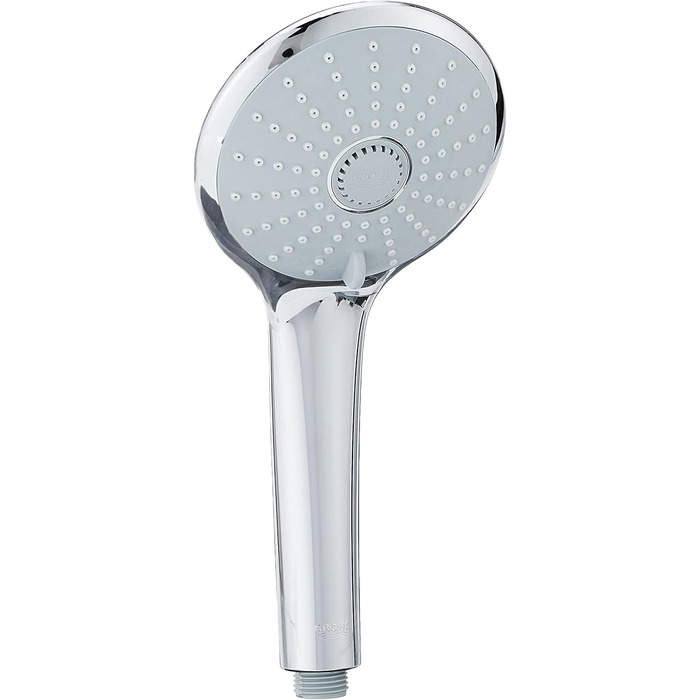 GROHE Euphoria 110 Massage Hand Shower (3 Spray Patterns, Anti-Limescale System, with Spray Dimmer), Chrome, 27221000