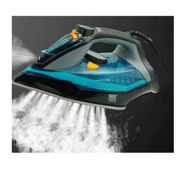 Парова праска Strażak 3400W з керамічною підошвою, 9в1, anti CALC drop