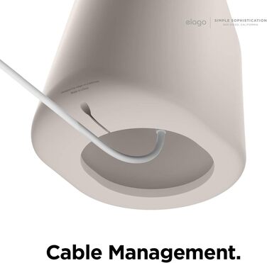 Підставка для зарядки iPhone Elago MS1 сумісна з MagSafe, Taupe (без зарядного пристрою)