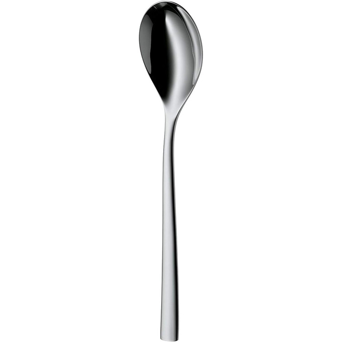 WMF Palermo Cutlery Set, 12 Place Settings, 60-Piece Dinner Set, Monobloc Knives, Cromargan Stainless Steel Polished, Shiny, Dishwasher Safe