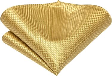 Краватка чоловіча Dubulle з квітковим візерунком Paisley, шовкова краватка для чоловіків, в смужку, краватка та нагрудна хустинка, комплект для весілля, ділового стилю, золота