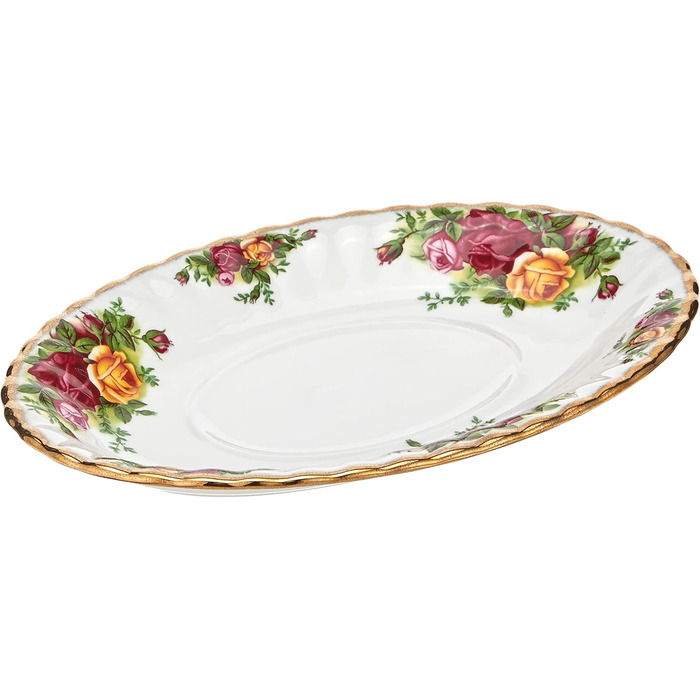 Old Country Roses by Royal Albert 21.5 cm Sauce Boat Stand