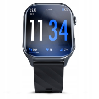 Смарт-годинник 3MK Altora Easy Touch, чорний