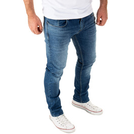 Чоловічі джинси WOTEGA Justin Slim-Fit, синій індиго, 34W/32L