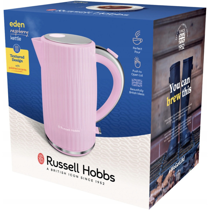 Електричний чайник Russell Hobbs 27362-70, 2400 Вт, 1,7 л, рожевий