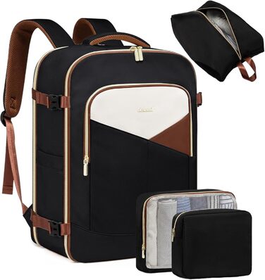 Рюкзак ручної поклажі OVEVOOK для подорожей, 40 л, водонепроникний, з відділенням для ноутбука 17