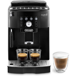 Кавомашина De'Longhi Magnifica S Smart ECAM 230.13.B з капучинатором, автоматична, для еспресо, капучино, кави, чорна, 2 чашки, кнопкове та ручне керування