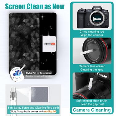 Набір для чищення VICHYIE 32 в 1: клавіатура, телефон, навушники AirPods, iPhone, планшет, ноутбук, монітор, камера