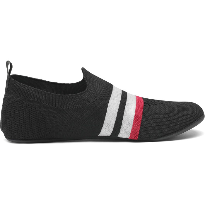 Домашні тапочки для жінок та чоловіків, для ходьби босоніж, в'язані шкарпетки, зручні тапочки для подорожей (38/39.5 EU, Чорний)