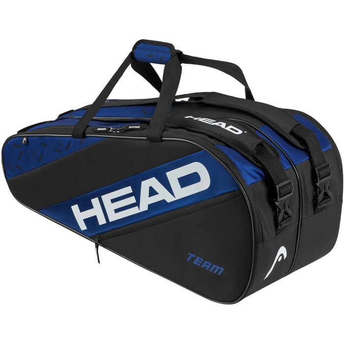 HEAD Team Racquet Bag L - Blau/Schwarz (Blue/Black) - Tennis Bag for Players
